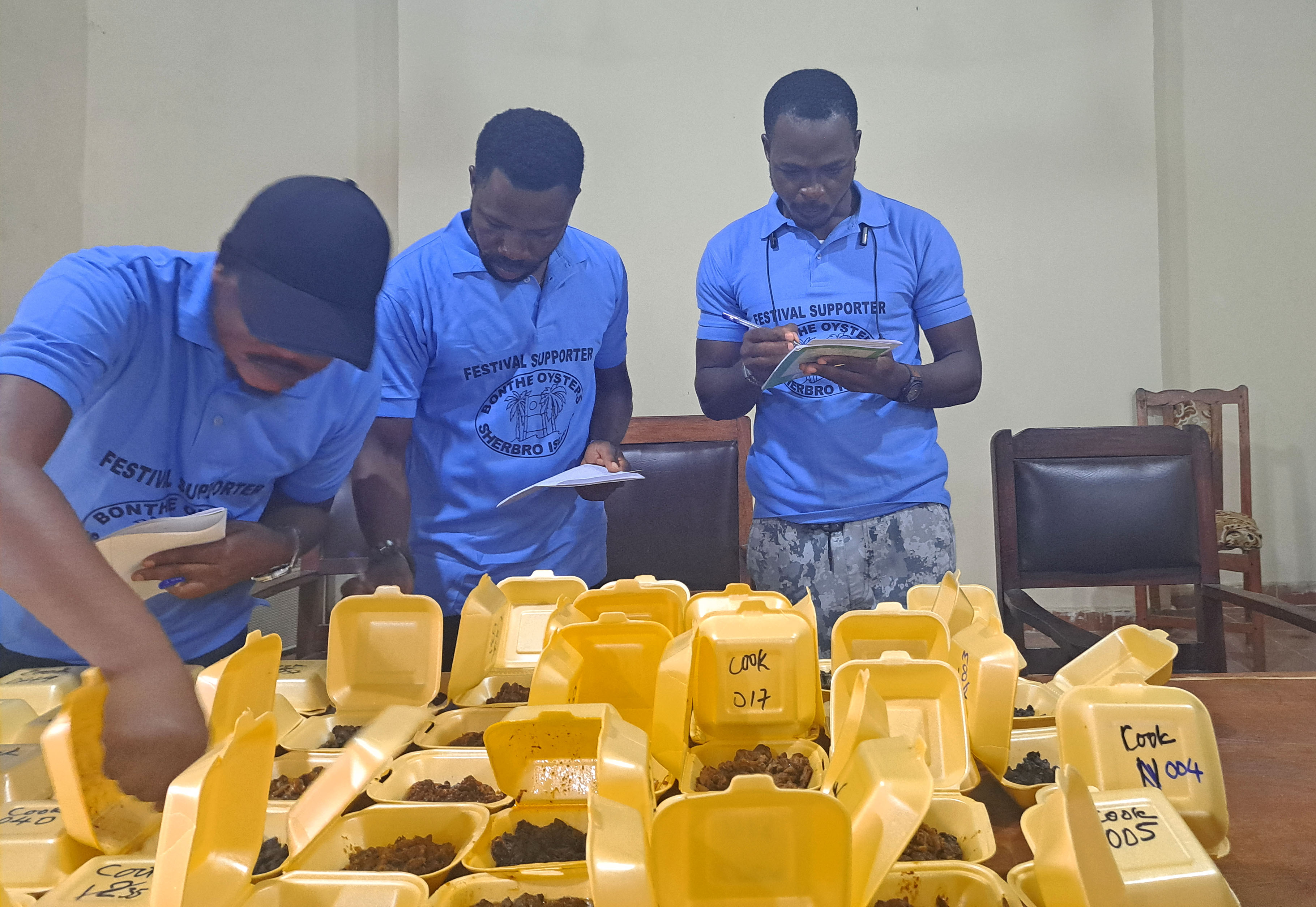 oyster taste assessment